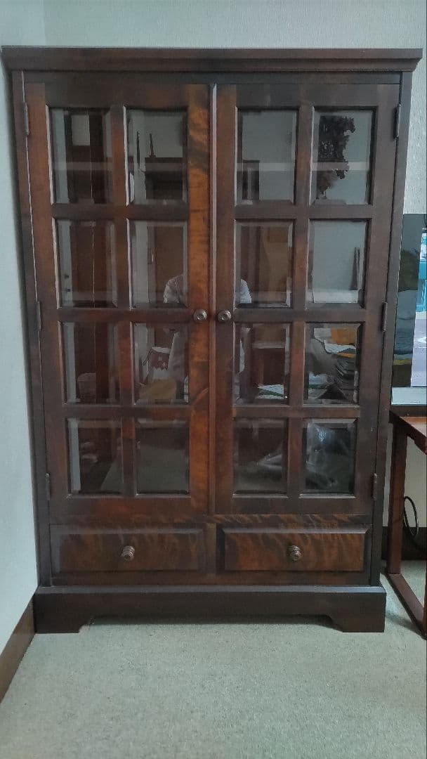 書棚（北海道民芸家具）