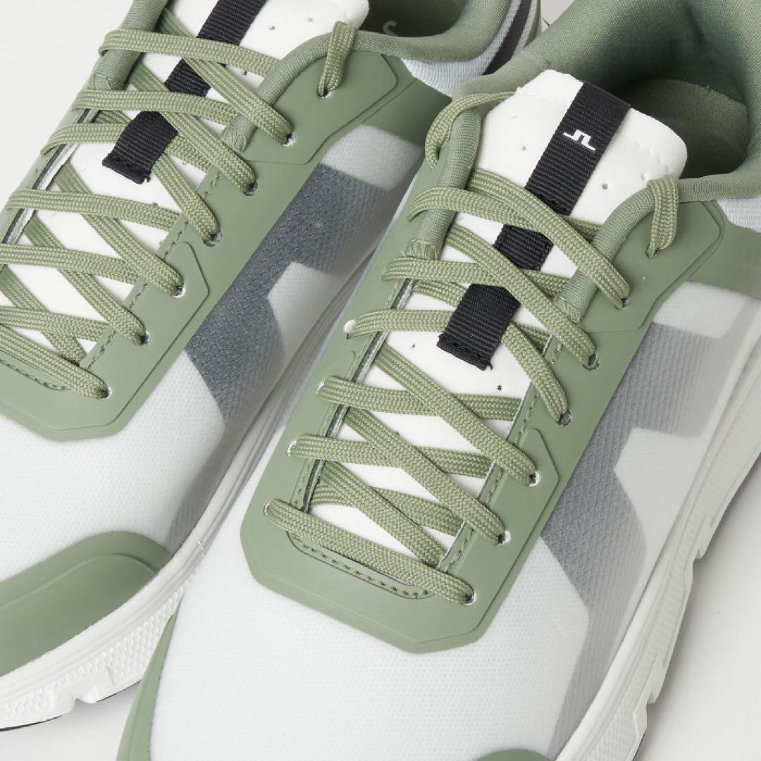 【新品未使用】j.lindeberg ゴルフシューズ 27.5cm モスグリーン