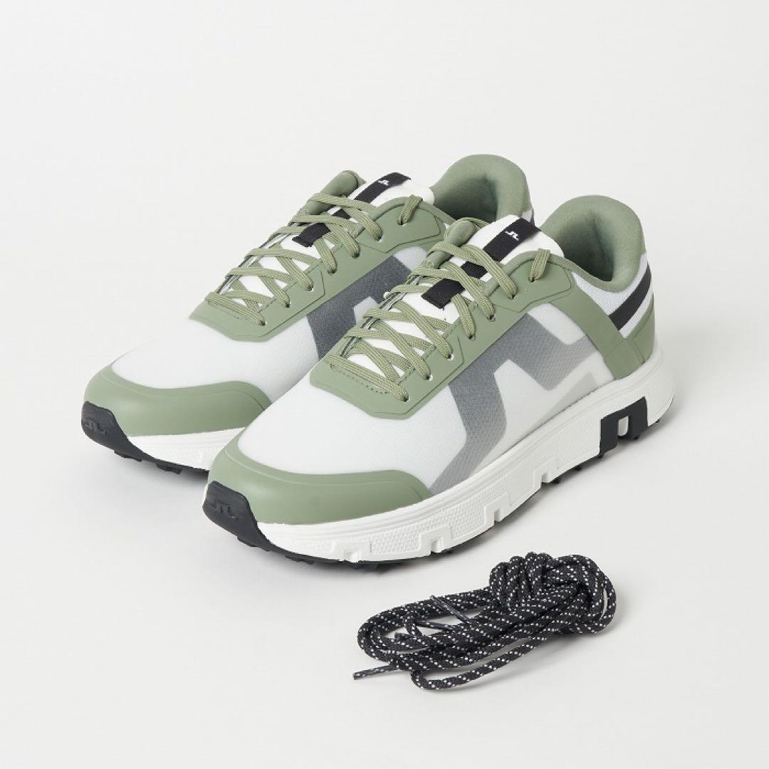 【新品未使用】j.lindeberg ゴルフシューズ 27.5cm モスグリーン