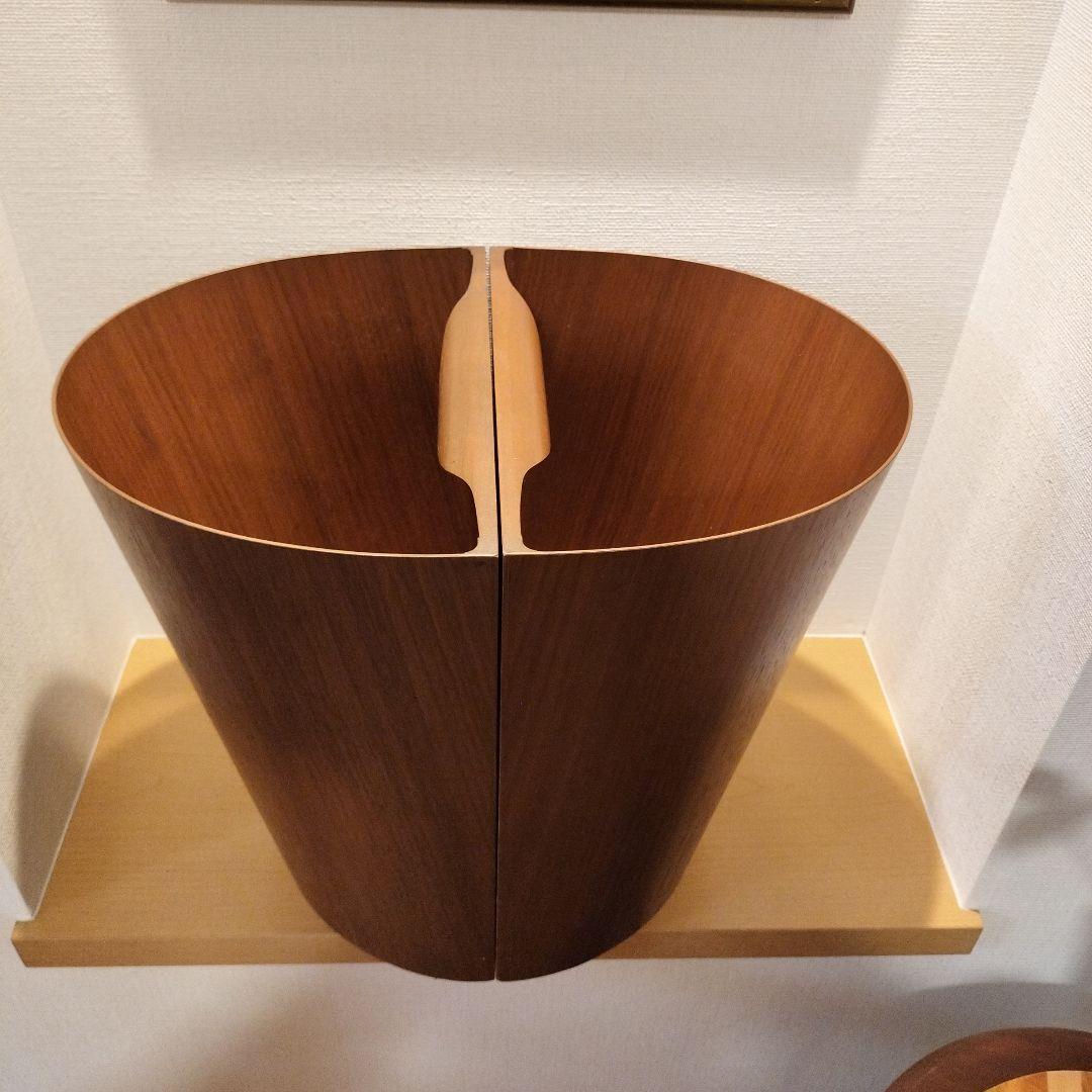 旭川クラフト工房 cosine　ごみ箱　 ウォールナット