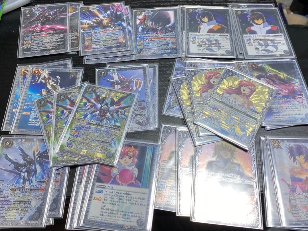バトルスピリッツ ガンダムSEED デッキ　３種セット　引退品　安い？