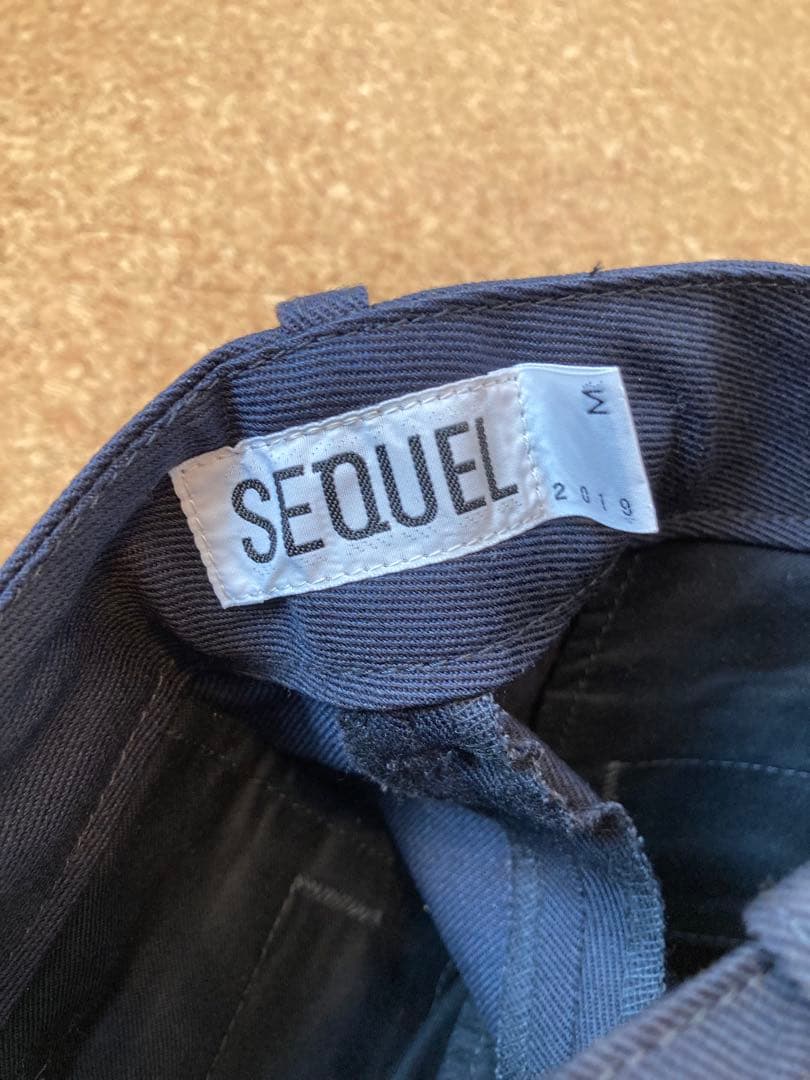 SEQUEL チノパン type F ネイビー　Mサイズ