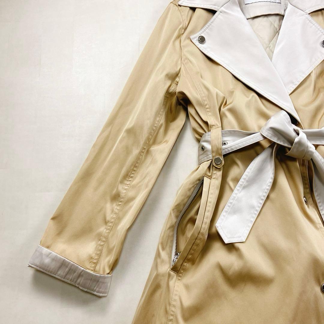 美品 MORABITO トレンチコート キルティングライナー ベルト