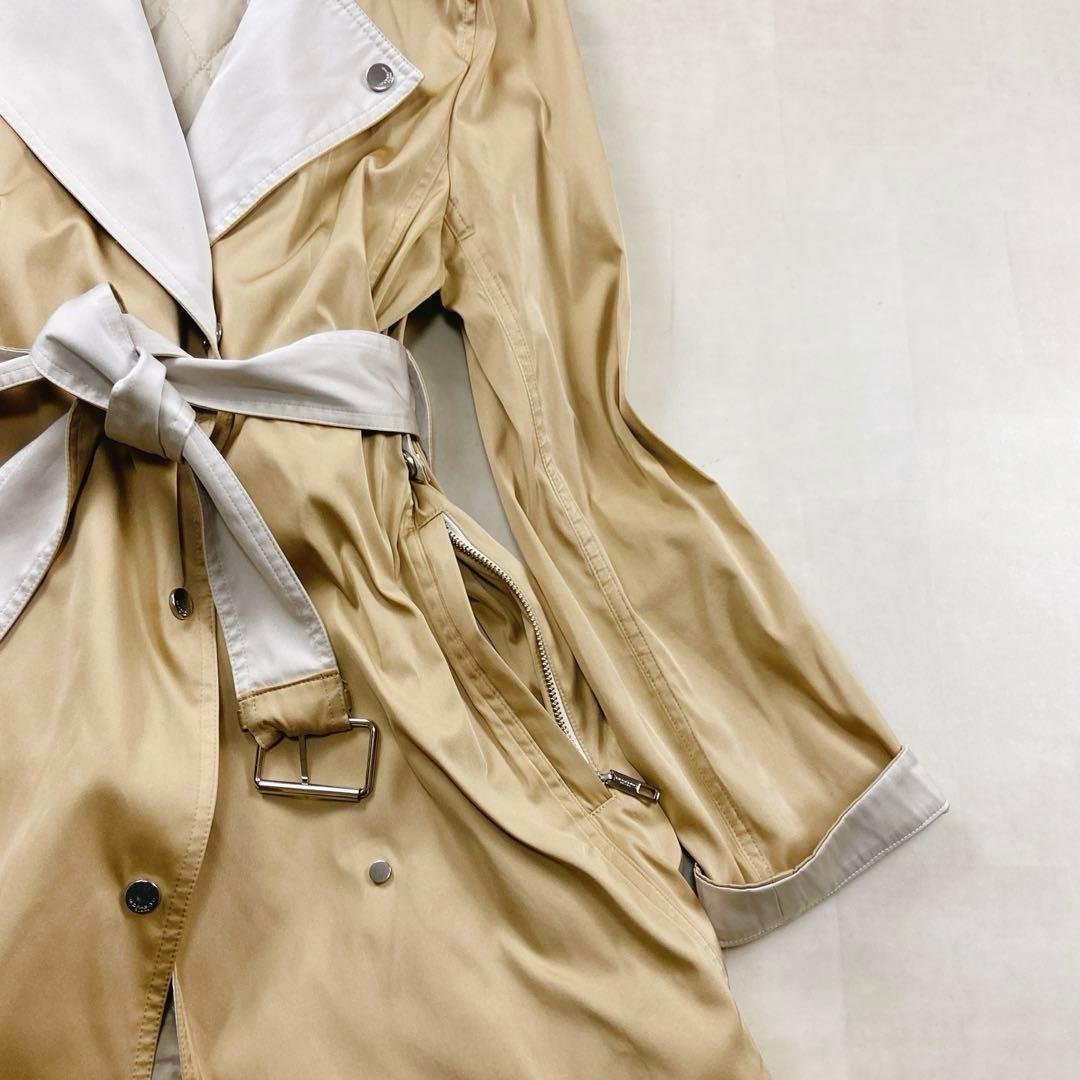 美品 MORABITO トレンチコート キルティングライナー ベルト