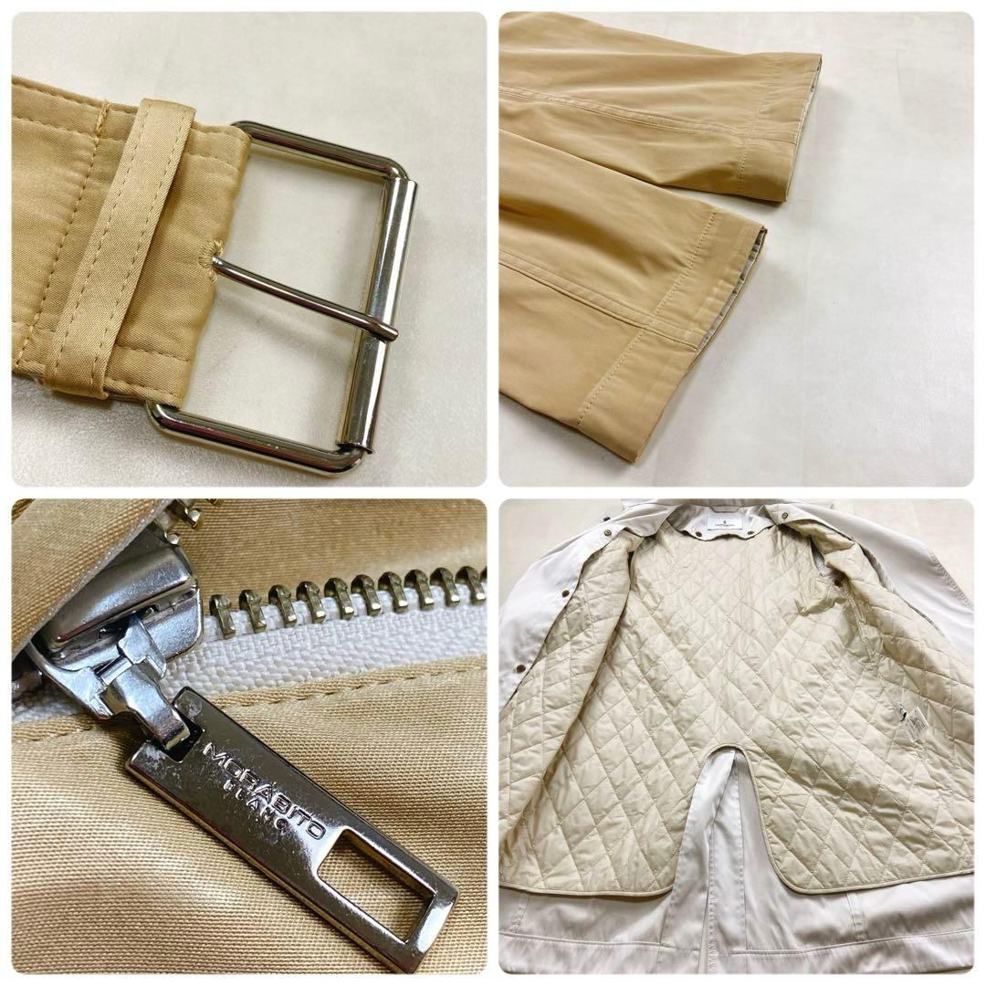 美品 MORABITO トレンチコート キルティングライナー ベルト