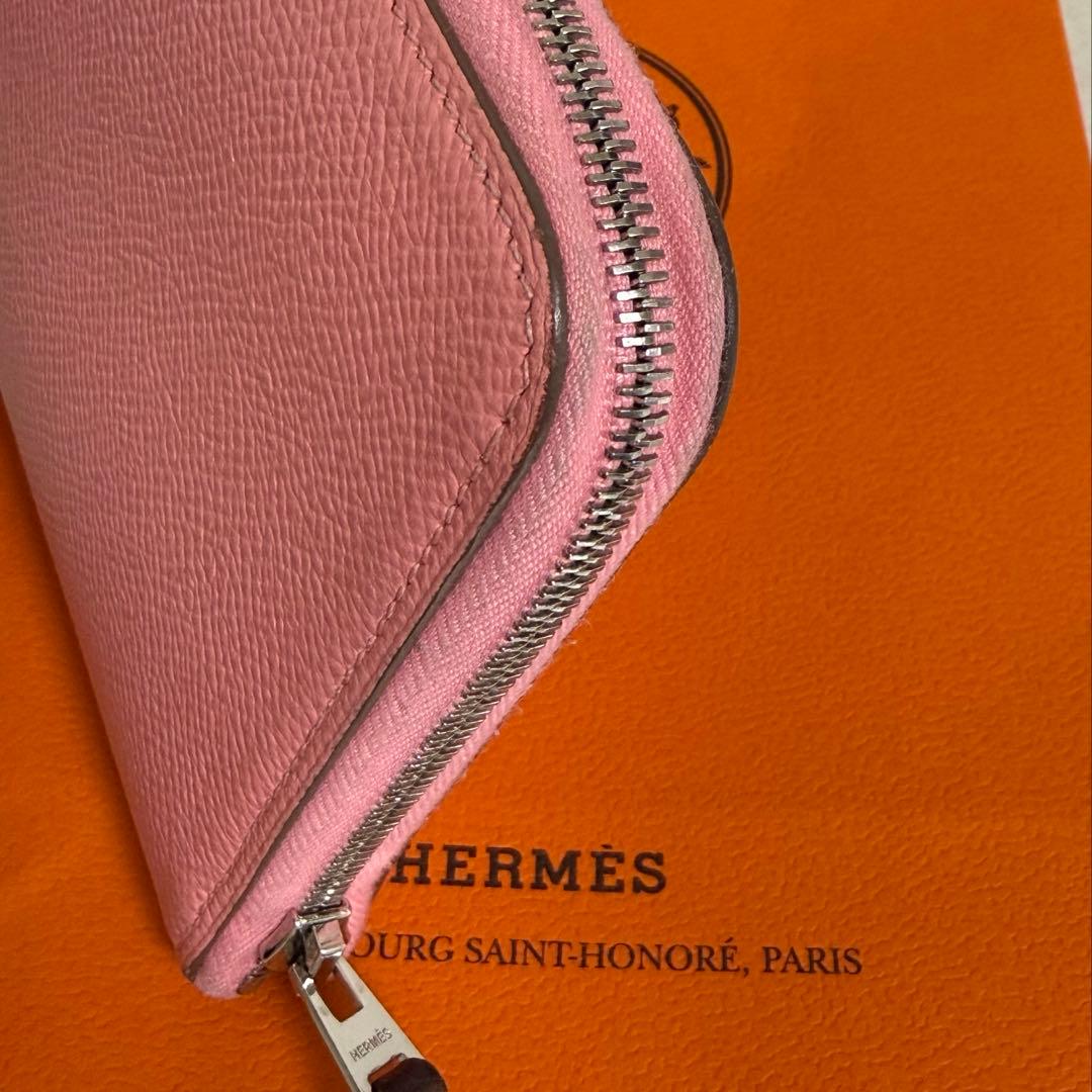 エルメス アザップ シルクイン ロング ピンク