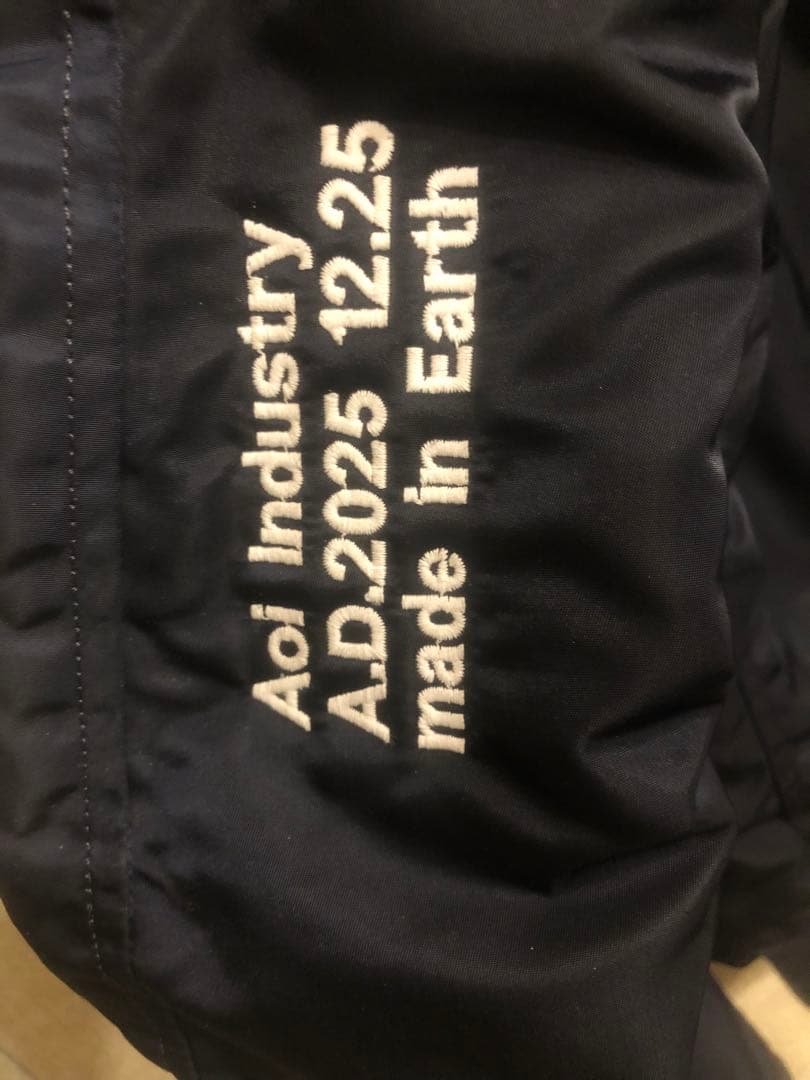 葵産業 B-15C 一点物 alpha made in USA MA-1