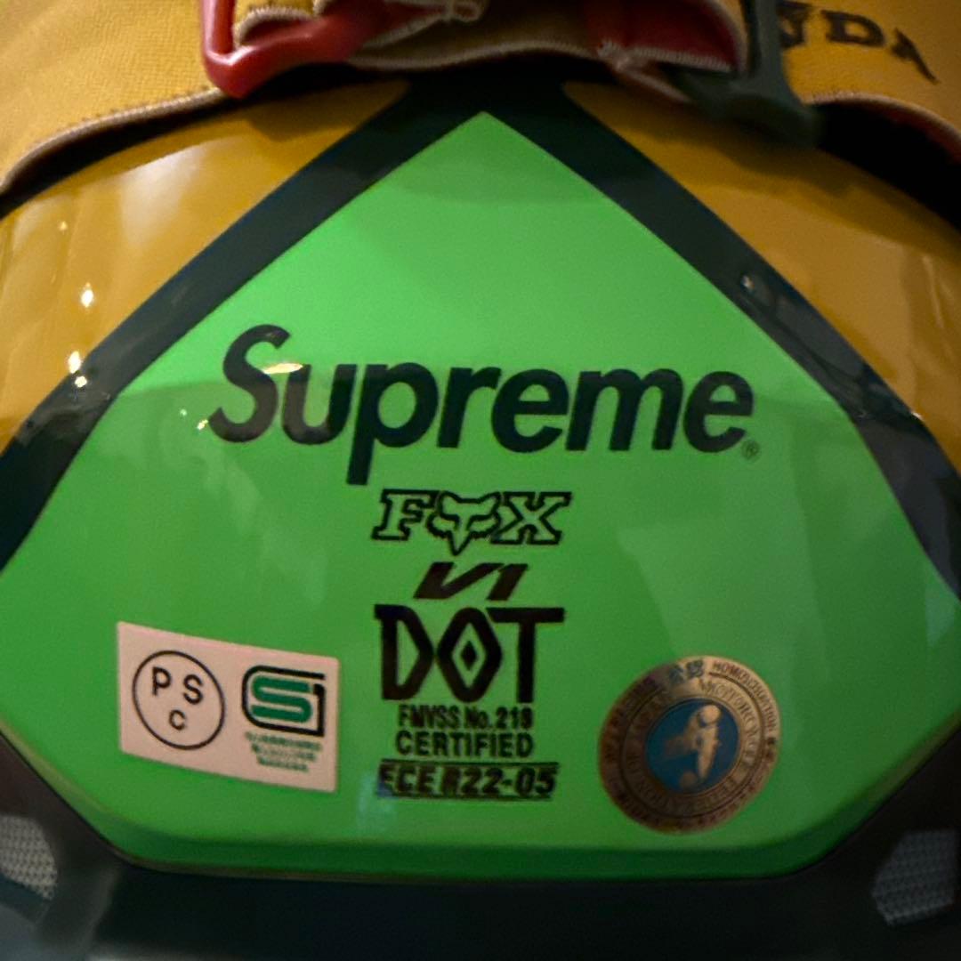 Supreme fox racing フルフェイスヘルメット‼️