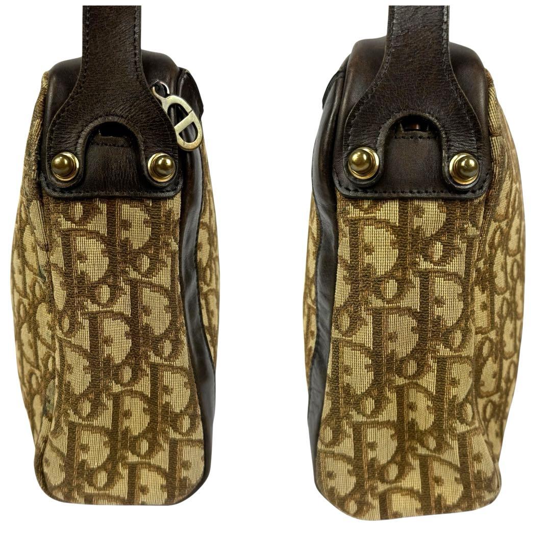 クリスチャンディオール ワンショルダーバッグ トロッター CDロゴ キャンバス