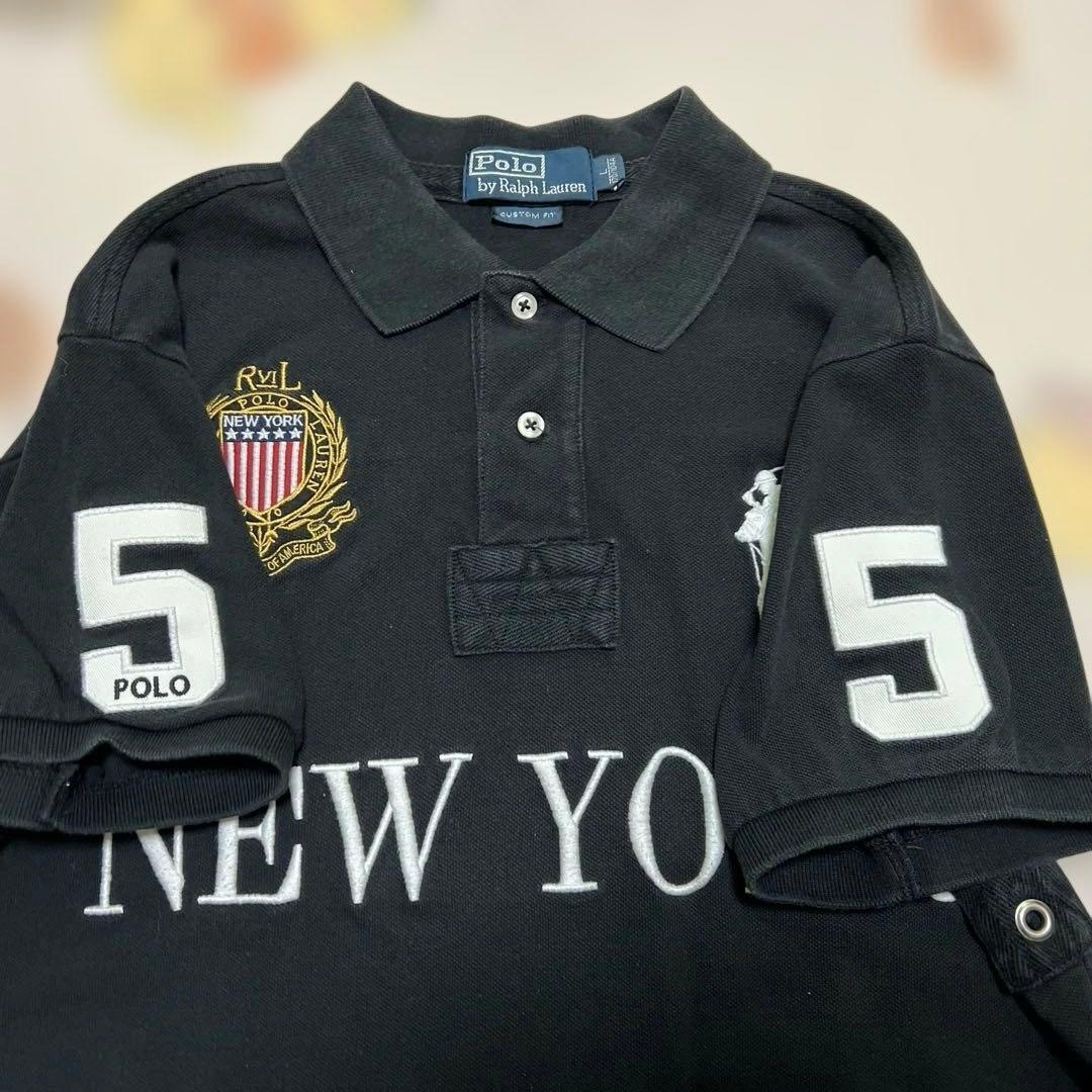 67です　　ラルフローレン ビッグポニー ポロシャツ ニューヨーク