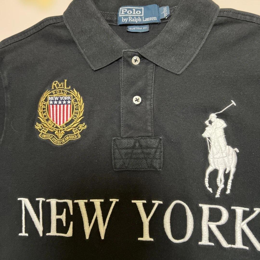 67です　　ラルフローレン ビッグポニー ポロシャツ ニューヨーク