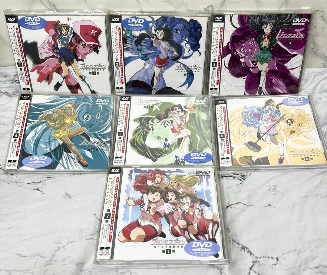 プリンセスナイン 如月女子高野球部 DVD全巻セット