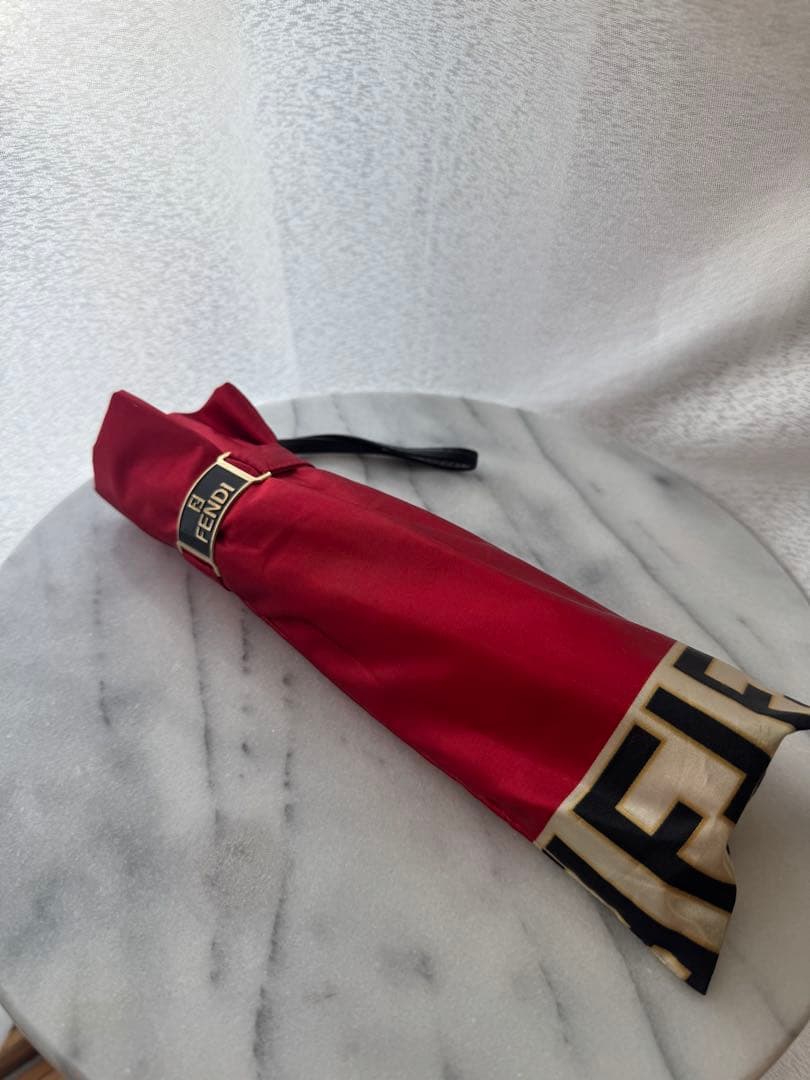 未使用 FENDI フェンディ 晴雨兼用折りたたみ傘