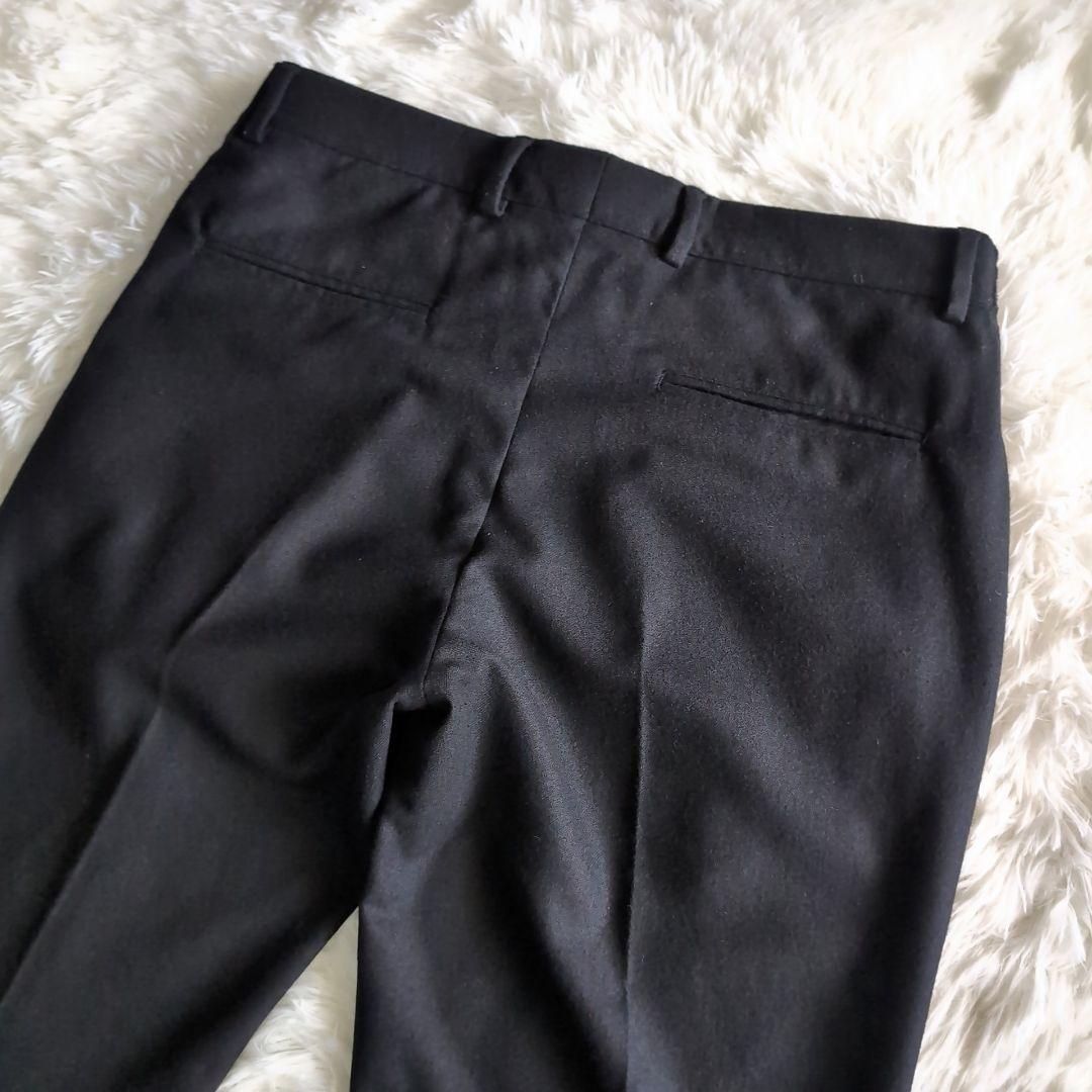 美品 ジャブスアルキヴィオ マサッチョ ウォッシャブル ウール パンツ ブラック