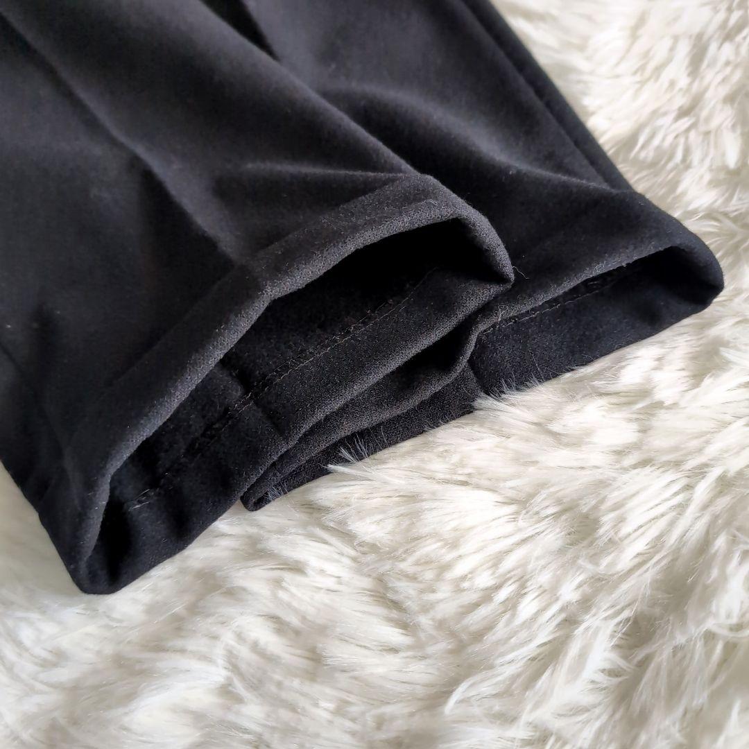 美品 ジャブスアルキヴィオ マサッチョ ウォッシャブル ウール パンツ ブラック