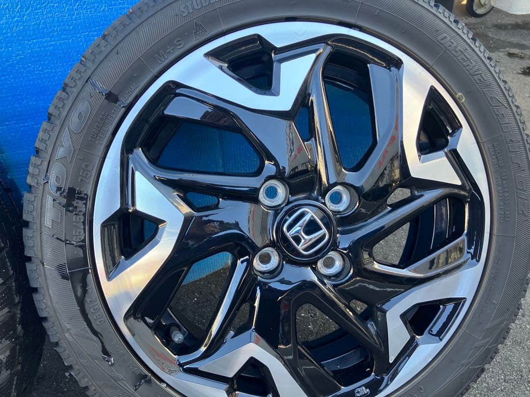 N BOXアルミホイール スタッドレスタイヤ4本セットHONDA TOYOタイヤ