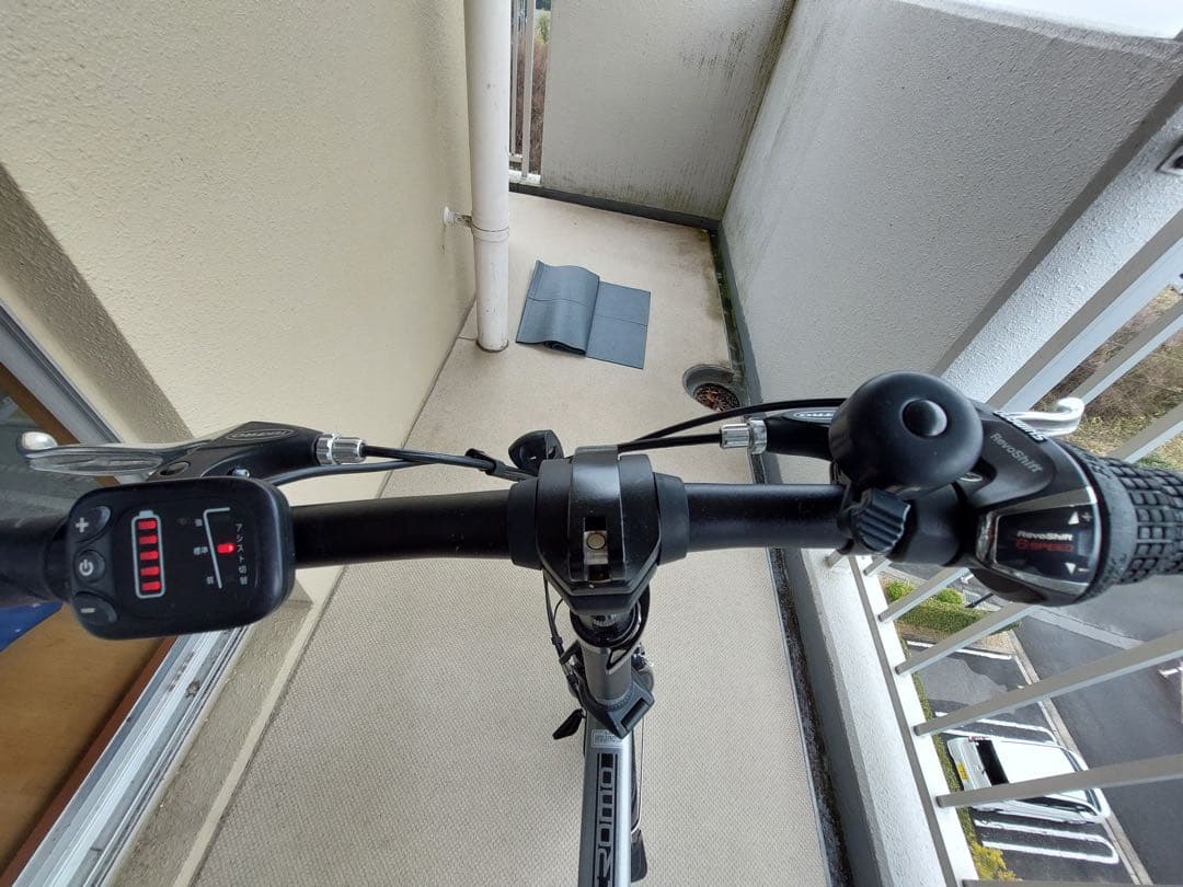 c-romo 折りたたみ自転車 シルバー