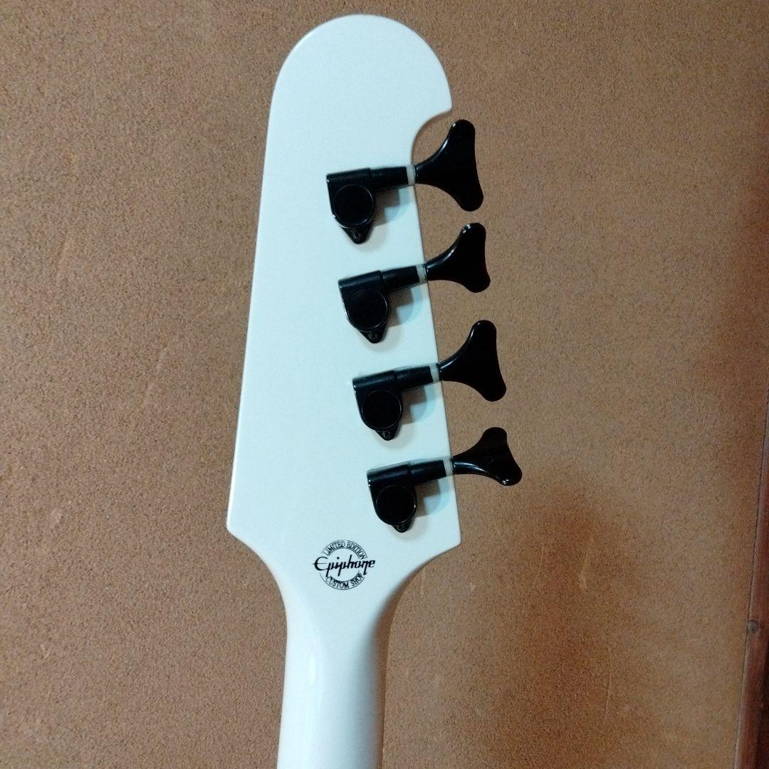 美品 Epiphone Thunderbird '05 ホワイト ブラックパーツ