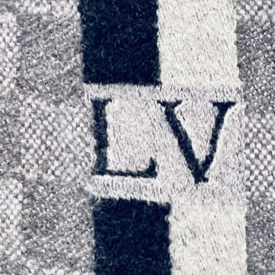 美品 ルイヴィトン マフラー ストール エシャルプ・メッセンジャー ダミエ