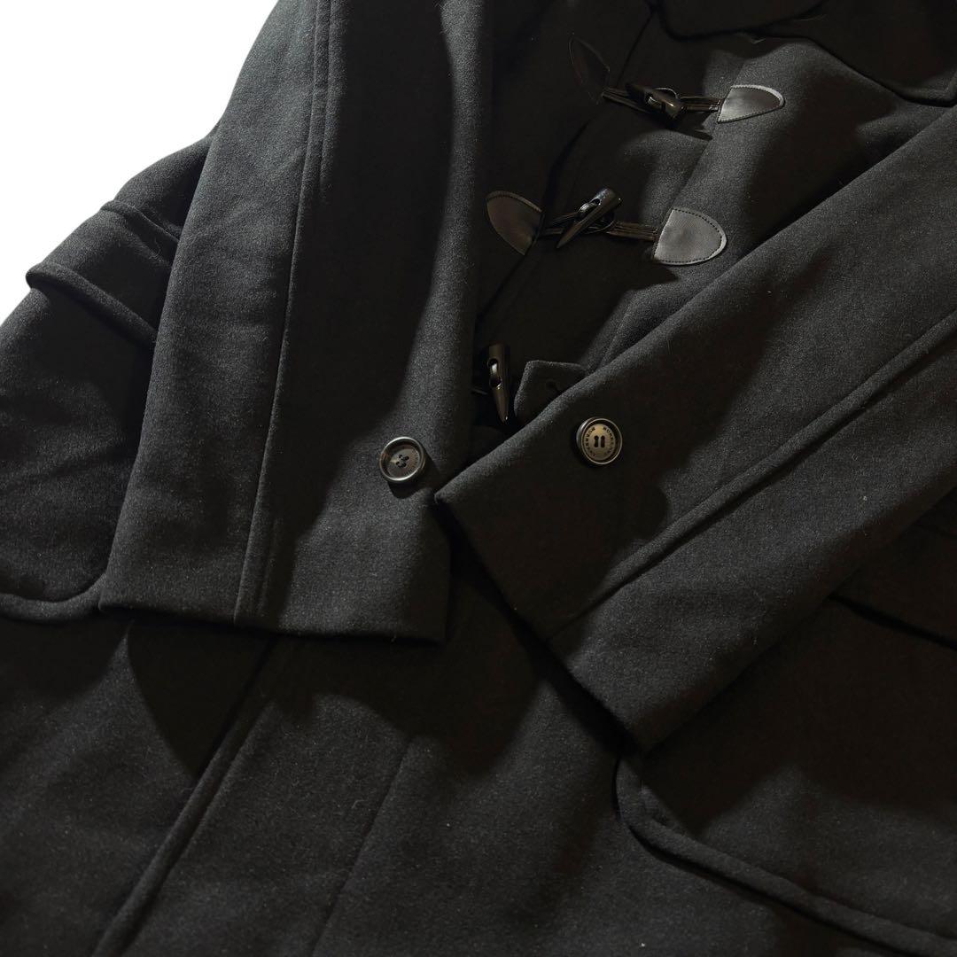 極美品✨バーバリー ダッフルコート カシミヤ メガチェック ブラック 近年モデル