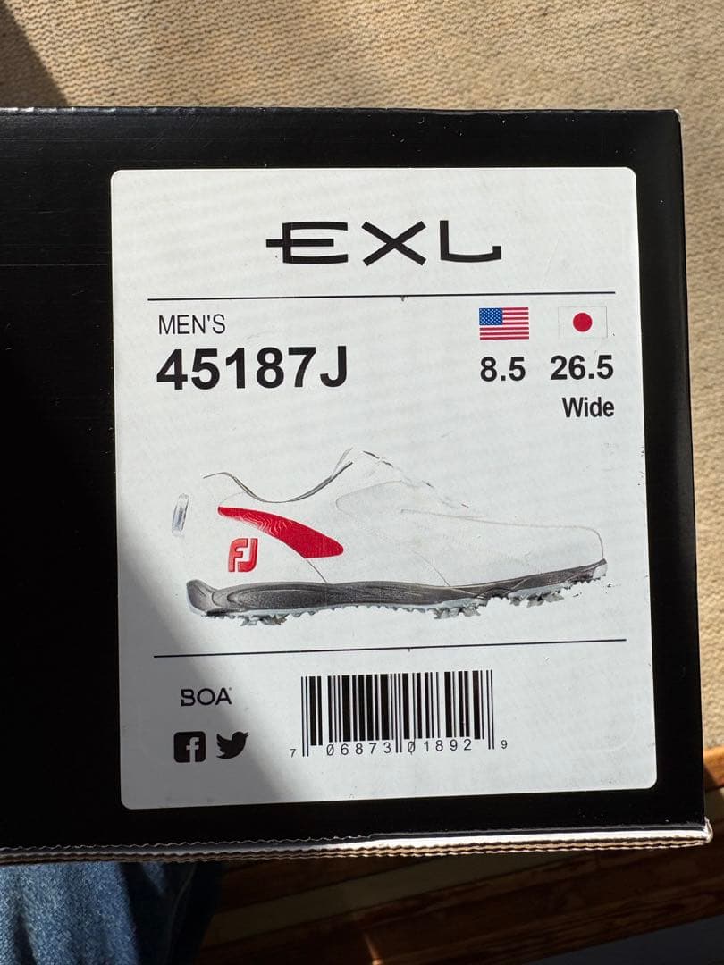 フットジョイ　ゴルフシューズ