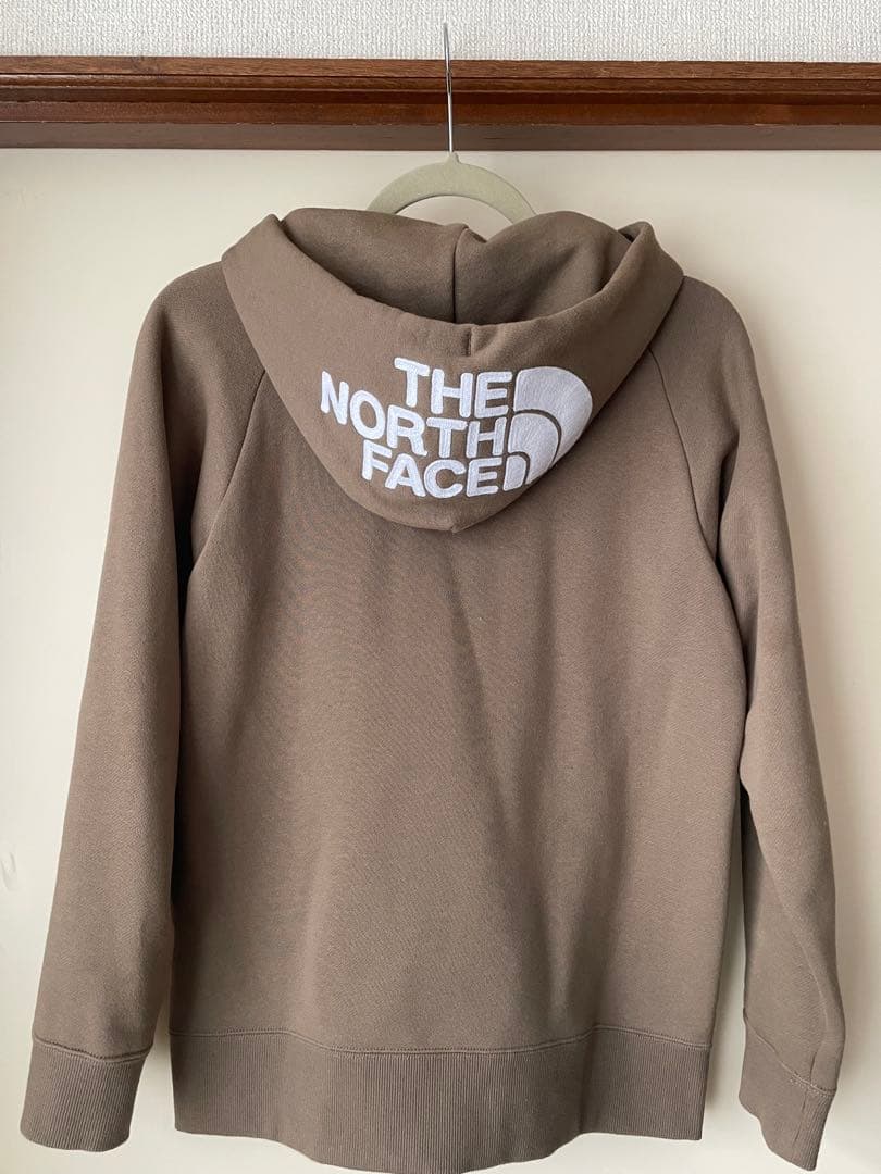 THE NORTH FACE ブラウン フルジップフーディ　Ｌサイズ