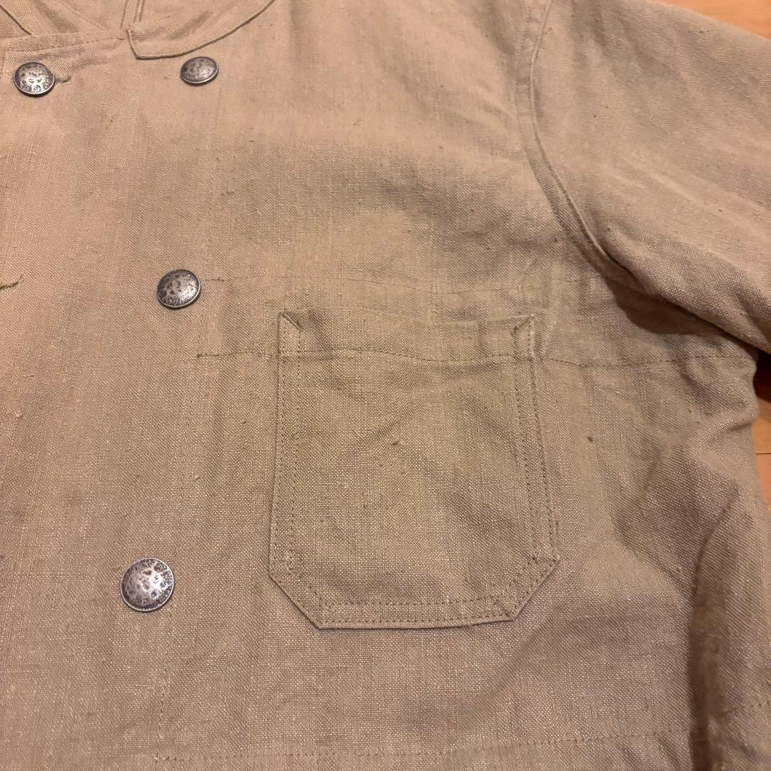 Nigel Cabournナイジェル・ケーボン ヘンプ　ダブルボタンジャケット