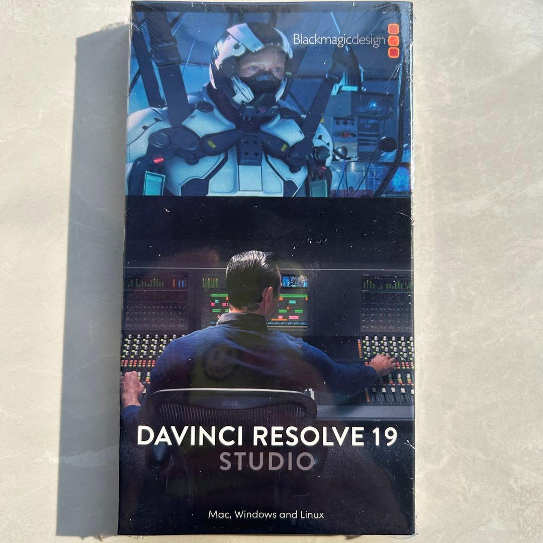 DaVinci Resolve Studio 19 新品未開封