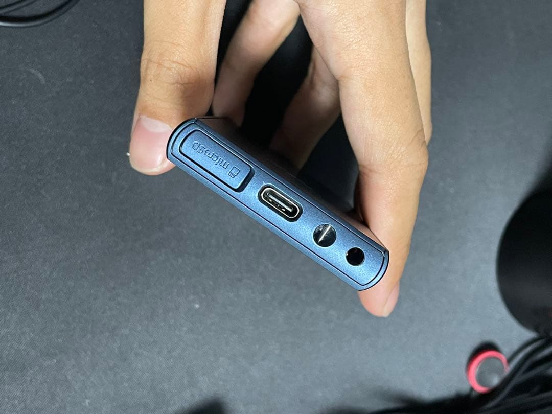 SONY NW-A105 16GB Blue, Final E3000 ハイレゾ