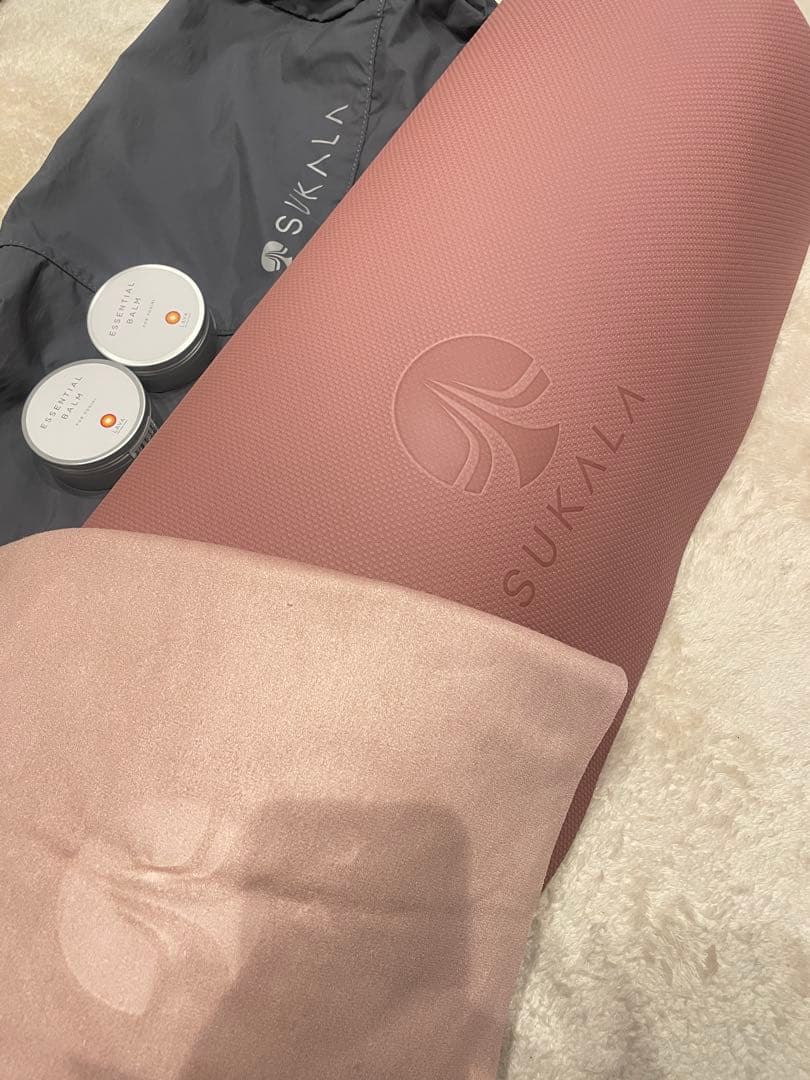 SUKALA ピンク ヨガマット セット