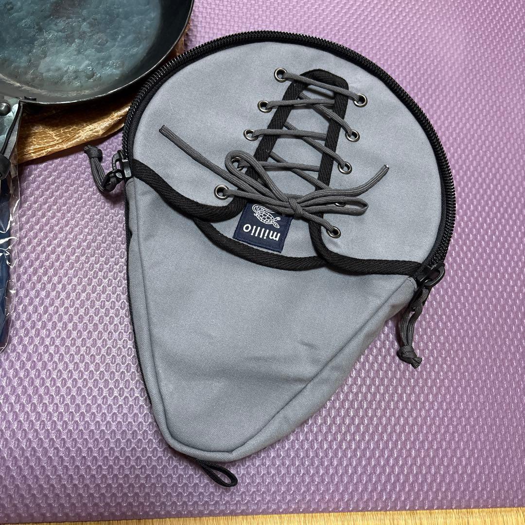 millio 鉄製フライパンサンゾーモデル22cm収納カバーセット