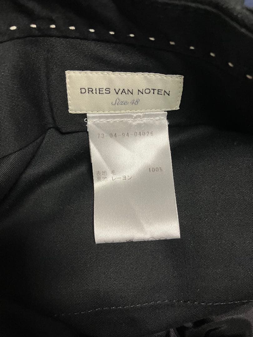 dries van noten 19aw ベルテッドスラックス　2タック