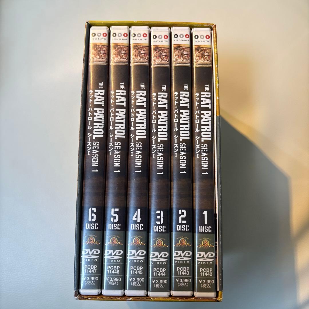 【中古】THE RAT PATROL SEASON 1 DVD ボックスセット