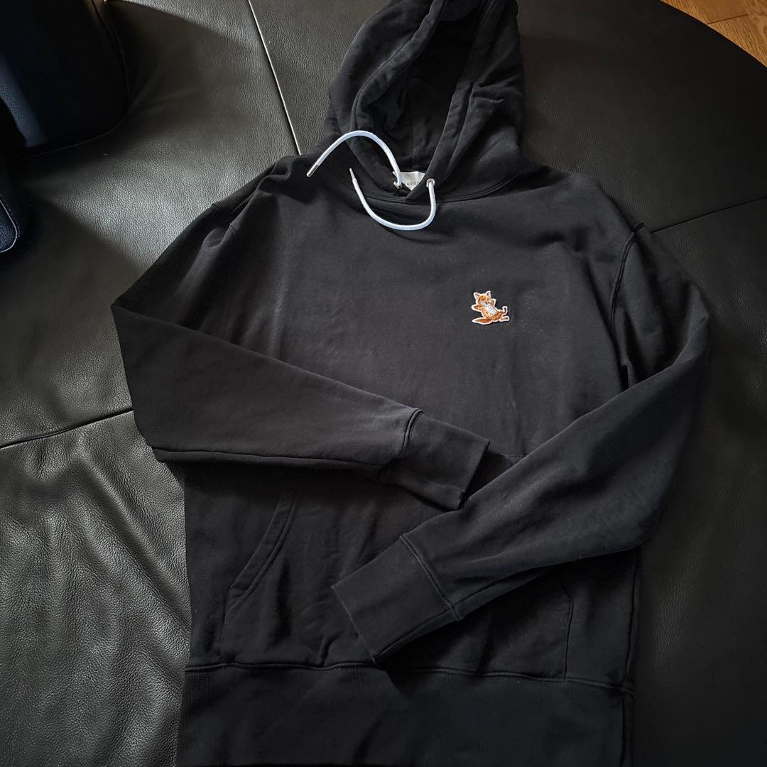 MAISON KITSUNÉ ブラックパーカー サイズＭ