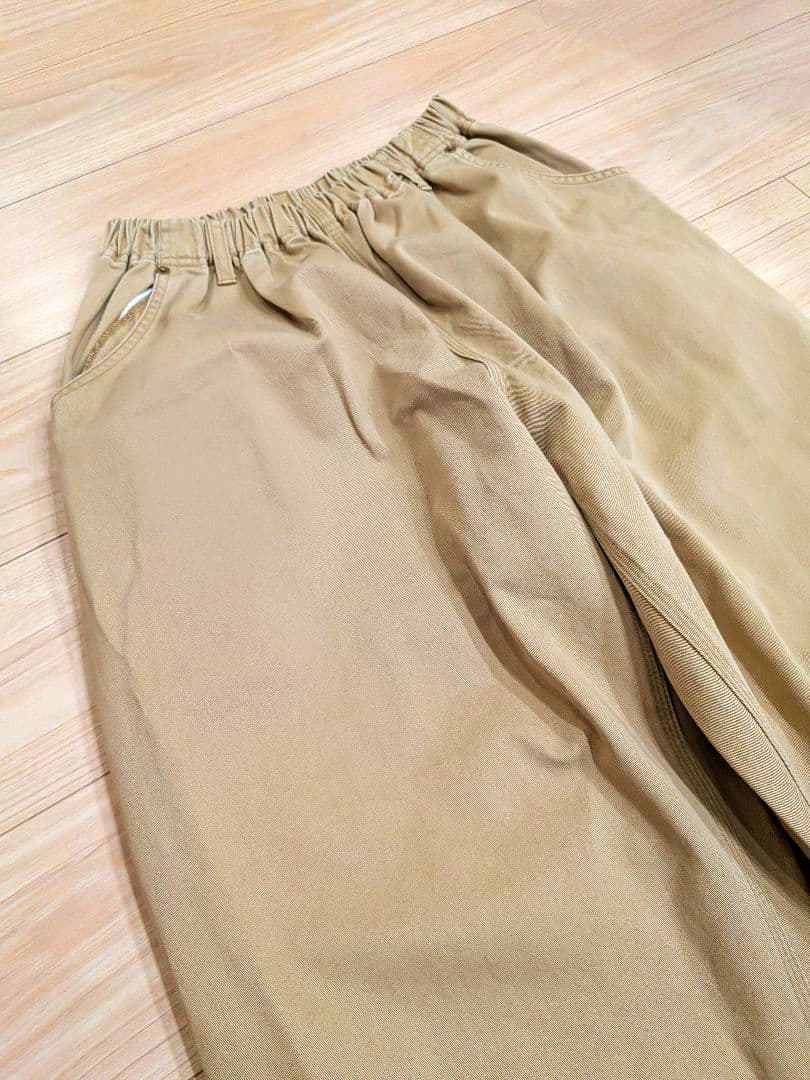basco マオパンツ　ベージュ　チノパン