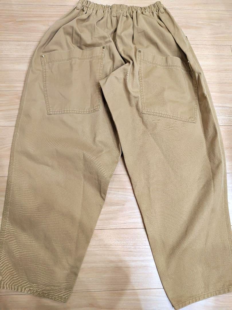 basco マオパンツ　ベージュ　チノパン