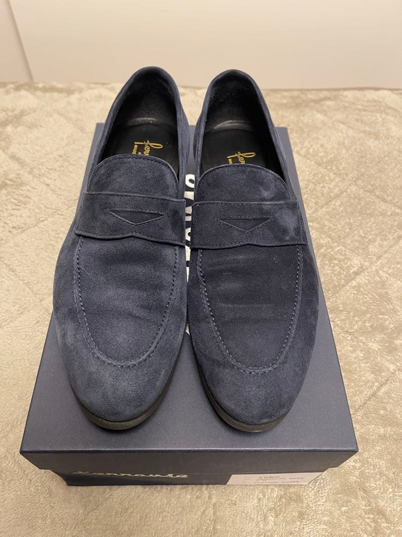 FERRANTE スェードローファー　サイズ7 1/2