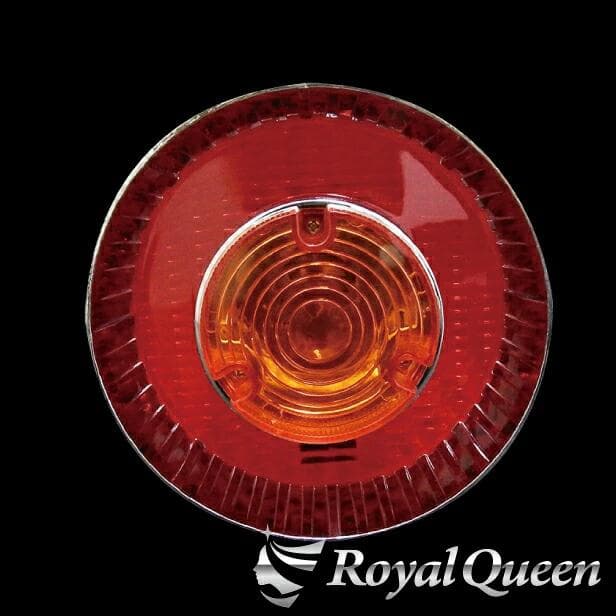 0512 汎用 小型 ヤンキーテールランプ オレンジ（赤黄）単体6個セット