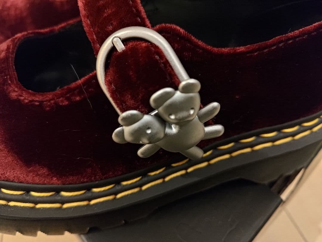 ドクターマーチン MARC JACOBS メリージェーン チェリーレッド UK3