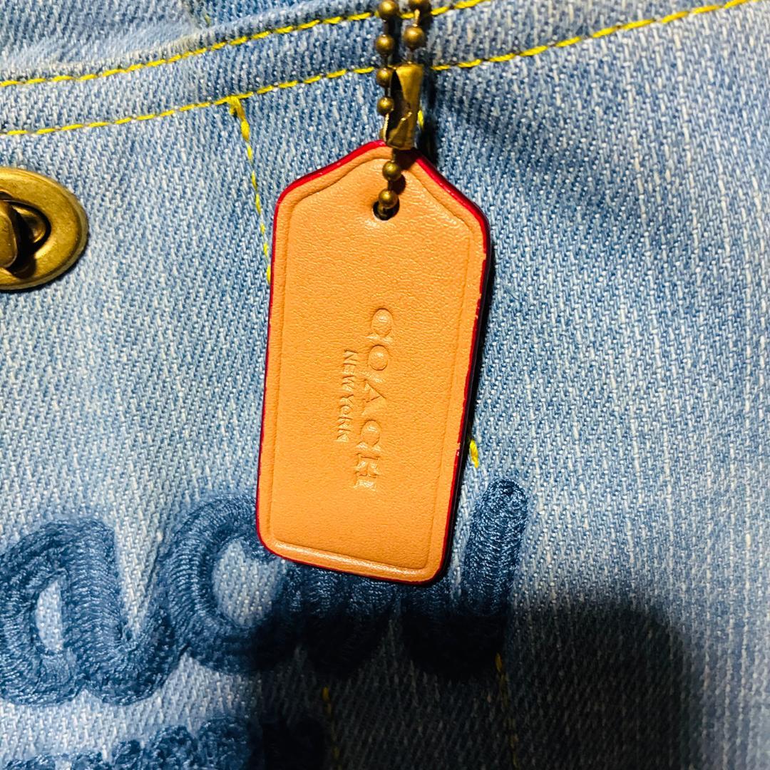 コーチ COACH 2WAYバッグ デニムカーゴトート A4