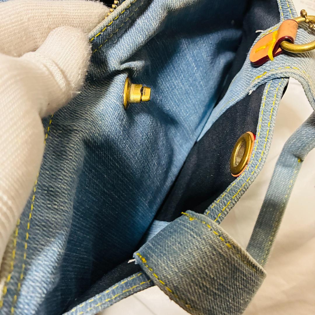 コーチ COACH 2WAYバッグ デニムカーゴトート A4