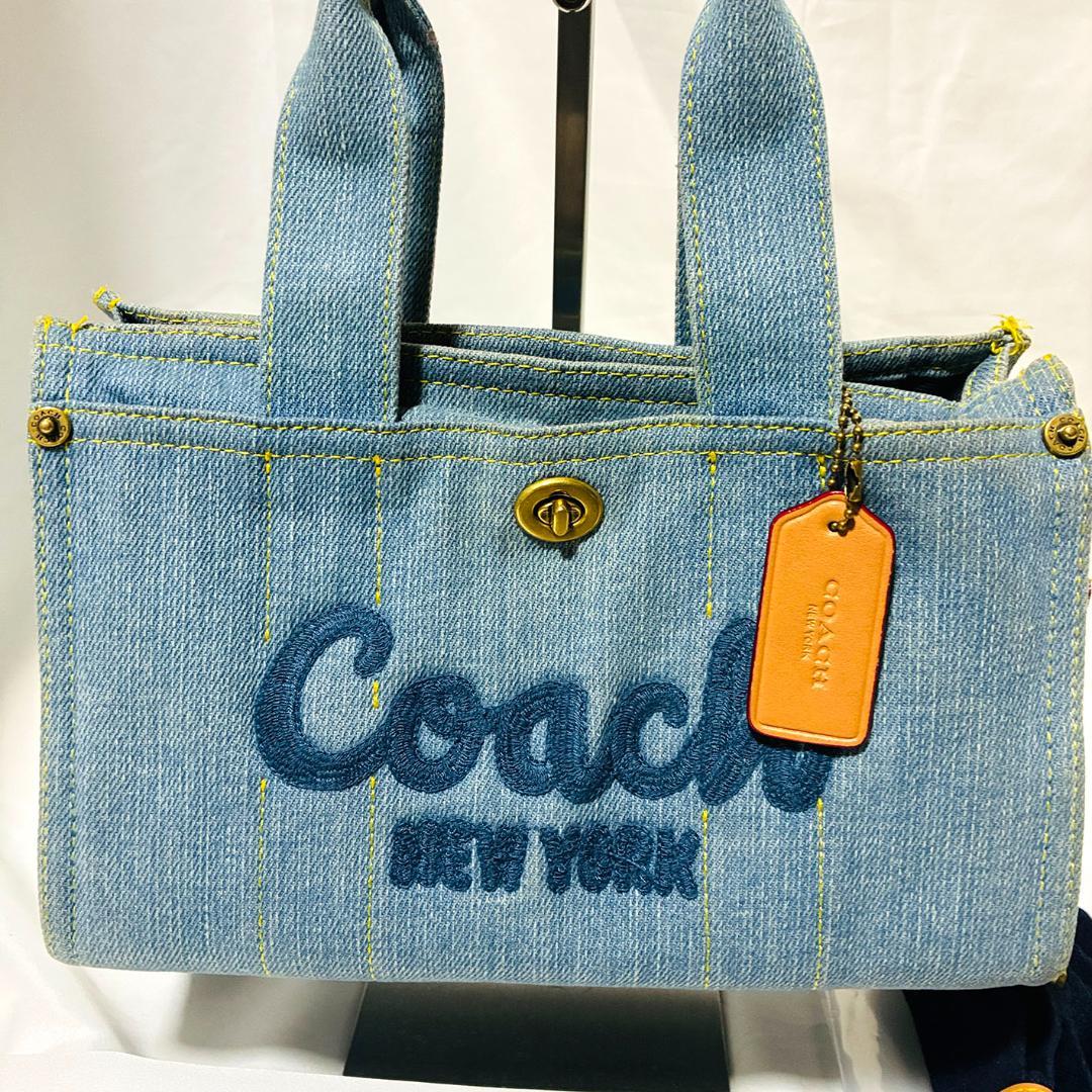 コーチ COACH 2WAYバッグ デニムカーゴトート A4