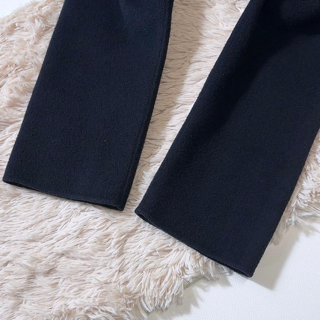 美品ꕥアルアバイル 23AW KIWIラムリバーロングコート リバー仕立て