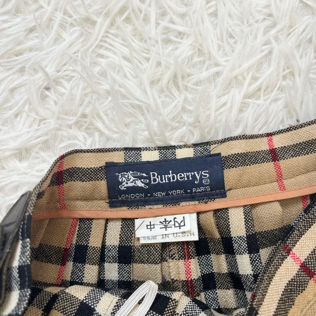 バーバリーロンドン ミニスカート 巻きスカート サイズ2