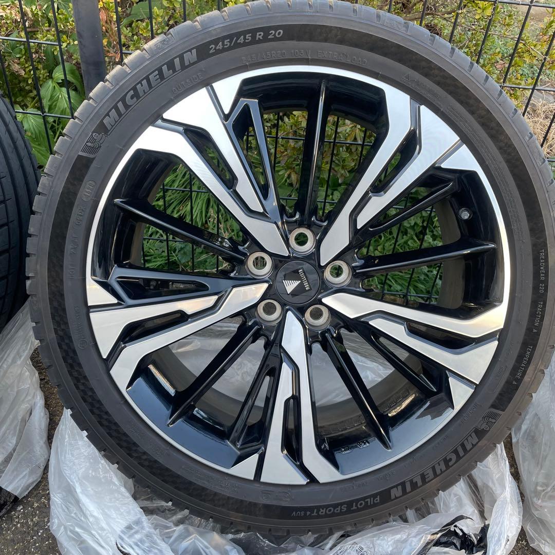 最終価格　全国配送可　80 ハリアー　モデリスタ　ホイール　20インチ