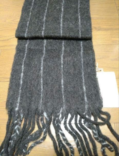 ☆2025新品☆OUR LEGACY エステートスカーフ ブラウンピンストライプ