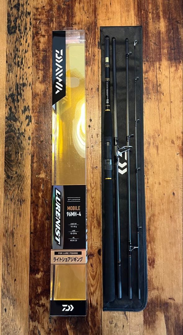 DAIWA ルアーニスト モバイル 96MH-4(ショアジギング)