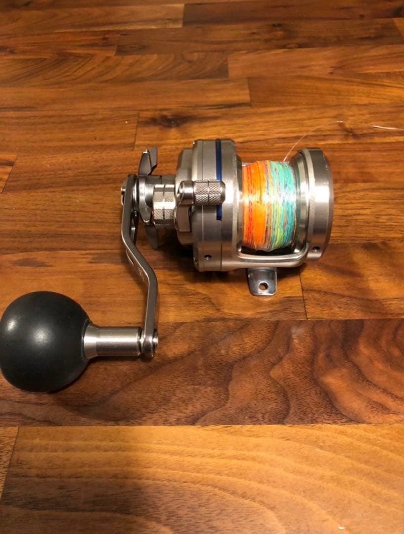 美品 ダイワ　ソルティガ15HL 左巻き (OH済み)