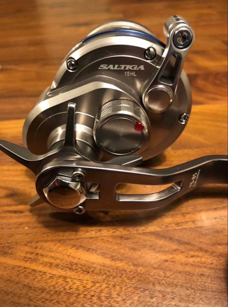 美品 ダイワ　ソルティガ15HL 左巻き (OH済み)
