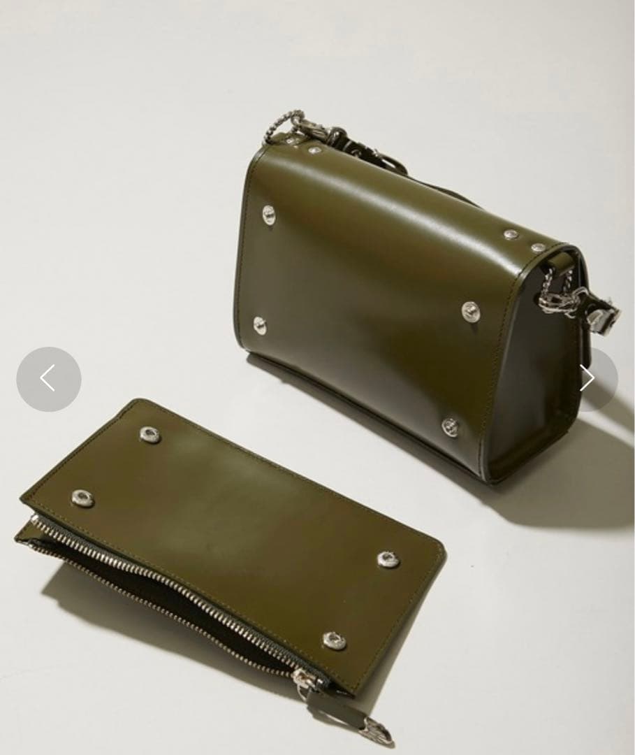 【TOGA PULLA(トーガプルラ)】スカーフショルダーバッグ